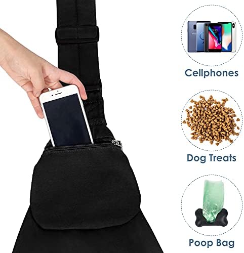 Lukovee Pet Sling, Puppy Small Pet Cat Carrier with Safety Hook - Image 4