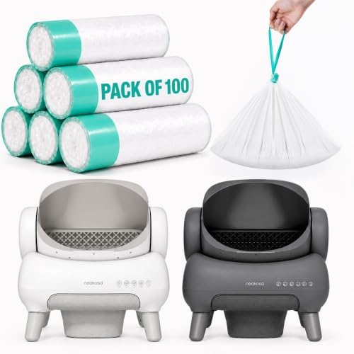 Extra Thick Replacement liners for Neakasa M1 Plus Litter Box, 100 Bags by Unknown