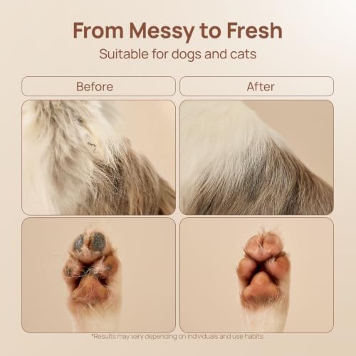 HICC PET Cleaning Glove Wipes PRO for Dogs & Cats, 6PCS Unscented. - Image 5