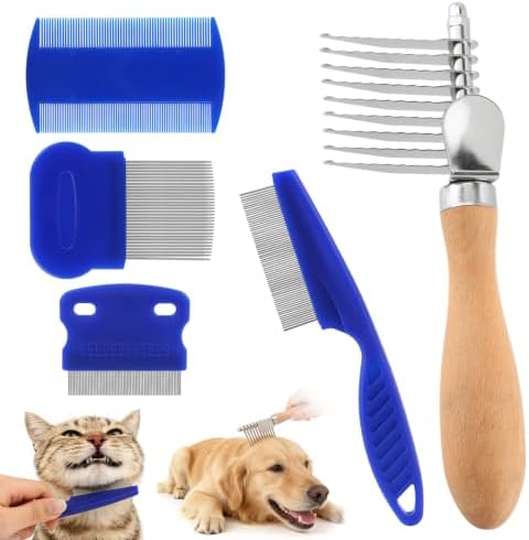 Dematting Comb for Dogs, Flea Combs for Cats by Unknown