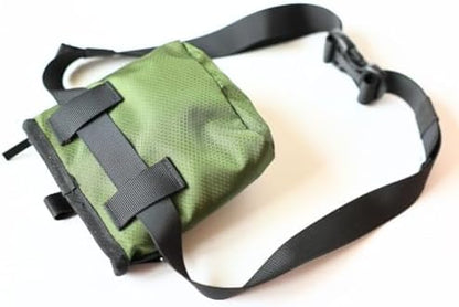 Callieco Mini Dog Treat Pouch with Magnetic & Zipper Closure | Small Waist Belt Training Behavior Aid Bag for Dog Walking with Poop Bag Dispenser (Green) - Image 6