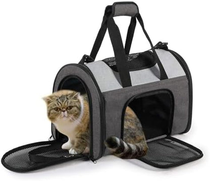 Jespet Airline Approved Soft-Sided Kennel Pet Carrier for Small Dogs Cats - Image 5