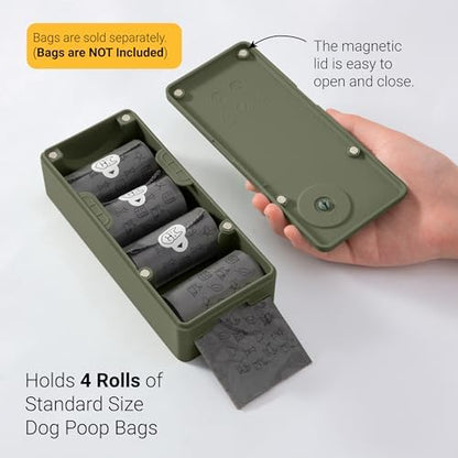 SVD.PET Dog Poop Bag Dispenser, Wall Mount Pet Waste Bag Dispenser Station - Image 2