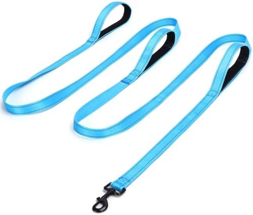 3 Handle Dog Leash 10FT Triple Handle Reflective Large Medium Dog by Mycicy