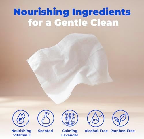Best Pet Supplies Cleaning Dog Wipes - Calming Lavender, 100 Count - Image 5
