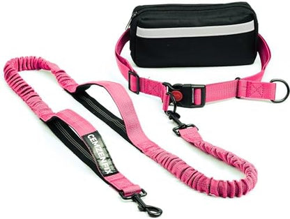 Hands Free Dog Leash with Waist Belt and Bungee for Walking by Unknown