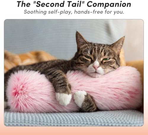 Catnip Cat Toys, 4 Pack, Soft Cat Pillow Kicker Toys with Crinkle Sound, Interactive Cat Plush Toys for Indoor Cats and Kittens - Image 6