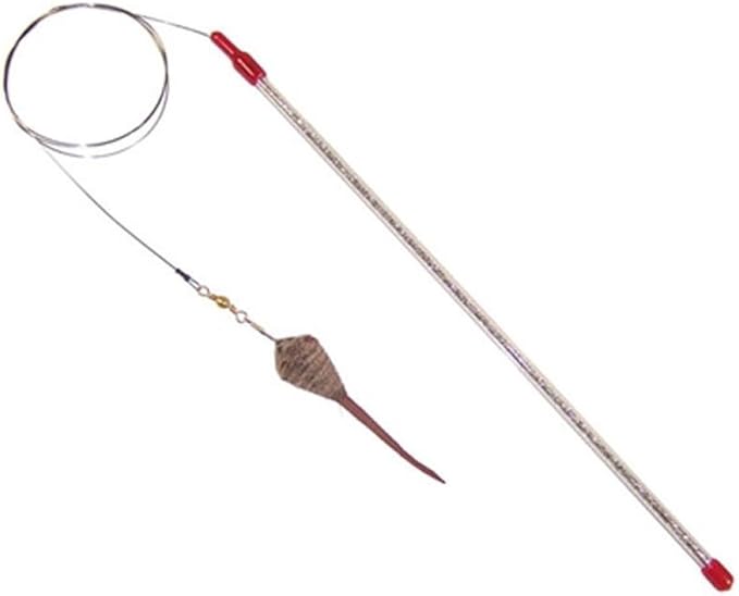 Go Cat Cat Catcher Teaser Wand with Mouse Cat Toy - Silver Glitter Wand