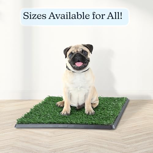 PETMAKER Artificial Grass Puppy Pee Pad for Dogs and Small Pets, 16” x 20” - Image 3