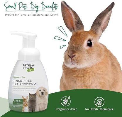 Citrus Magic Pet Rinse-Free Pet Shampoo, 8 Fluid Ounce - Image 7