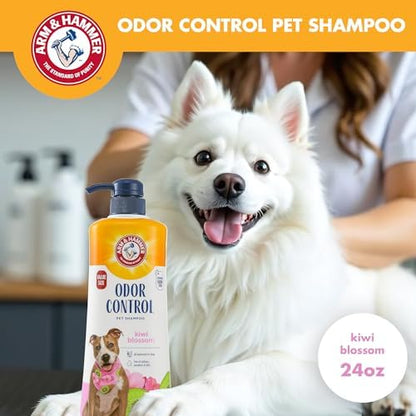 Arm & Hammer Odor Control Dog Shampoo, Value Size with Pump, 24 Fl Oz - Image 2
