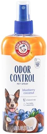 Arm & Hammer Odor Control Dog Spray, Blueberry Coconut, 8 Fl Oz by ArmHammer