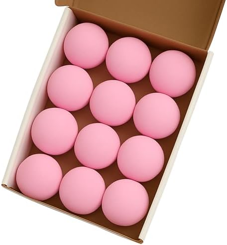 Rawry Foam Ball Cat Toy for Indoor Cats & Kittens,12 Pack, Pink - Image 6