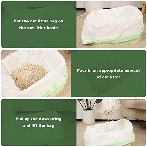 35 Count Cat Litter Box Liners, Sifting Litter Box Liners - Image 6