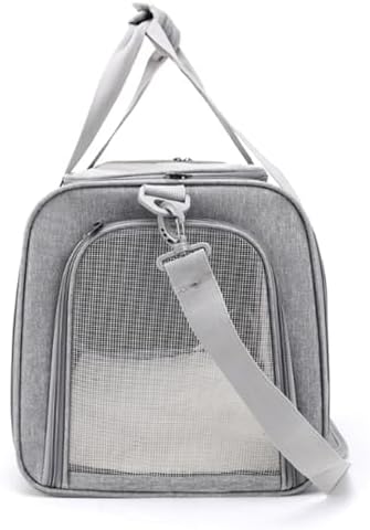 Movelo, Pet Carrier with Two Entrances – Top & Side Opening Soft-Sided Travel Carrier for Cats & Small Dogs up to 25 lbs – Airline Approved, Mesh Ventilation, Removable Pad & Shoulder Strap - Image 5