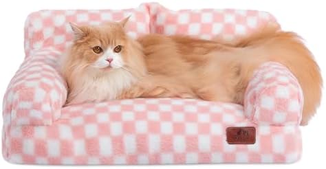 Hollypet Small Dog Large Cat Bed Puppy Couch Beds for Pets up to 25 lbs - Image 2