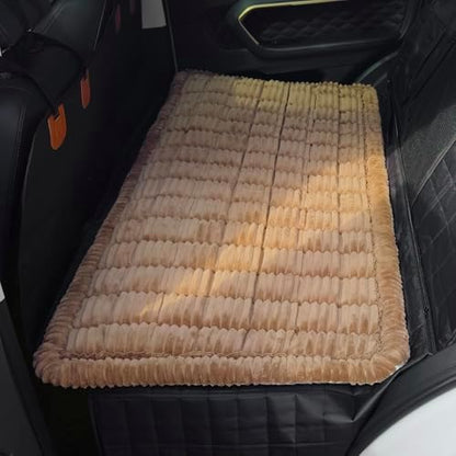 Dog Bed for Car, Backseat Pet Bed Mat, Dog Seat Cover for Car Back Seat, Non-Slip Travel Pet Mat, Fit for Backseat Extenders and Seat Covers (Darkcoffee, 24.8x54inch) - Image 2