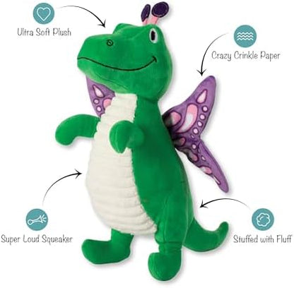 Fringe Studio Flutter REX Plush Dog Toy, Pet Shop Collection (314213) - Image 2