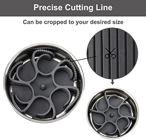Dog Slow Feeder Bowls 2 PCS Silicone Spiral Pet Food Feeder Insert - Image 3
