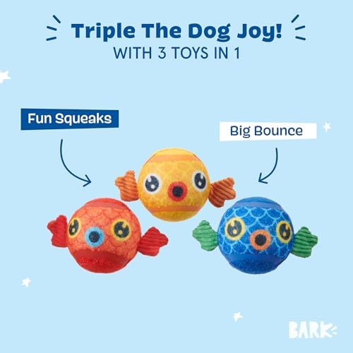 BarkBox Puppy Guppies 3-in-1 Interactive Plush Dog Toy - for Dogs - Image 2