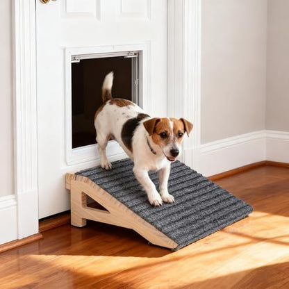 Dog Stairs Ramp for Small & Aged Dogs, Wooden Anti-Slip Pet Steps by Unknown