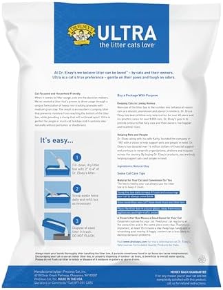 Dr. Elsey's Ultra Unscented Clumping Clay Cat Litter 18 lb Bag - Image 2