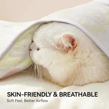 LINENLUX Dog Blankets 3-Pack, Super Soft Fluffy Fleece Pet Throw Warm - Image 6