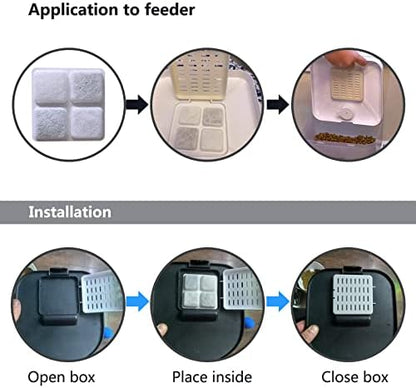 12-Pack Pet Food Desiccant Bag For Petlibro Automatic Cat dog Feeders, Keep Pet Food Dry and Fresh - Image 4