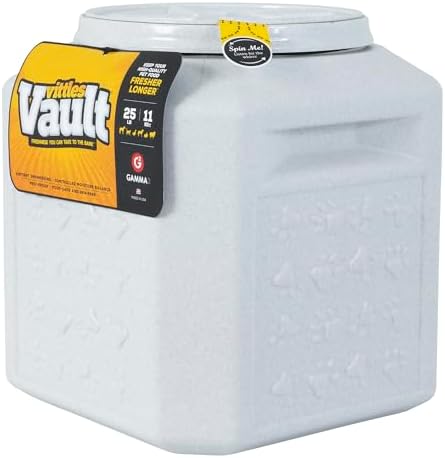 Vittles Vault Airtight Pet Food Storage Container, Fits up to 25lbs by Gamma2