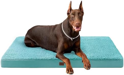 EHEYCIGA Orthopedic Dog Bed Extra Large with Removable Washable Cover, 47IN by EHEYCIGA