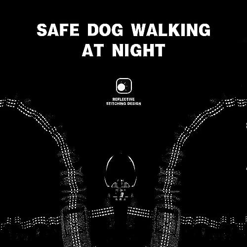 3 Dog Leash No Tangle, Heavy Duty Multiple Dog Lead Shock Absorbing Bungee with Padded Handle Removable Pet Traction Walking Rope for Medium Large Dogs (25-180 Lbs) - Image 7