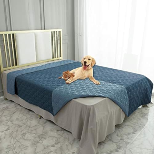 Ameritex Waterproof Dog Bed Cover Pet Blanket for Furniture Bed Couch Sofa Reversible - Image 2