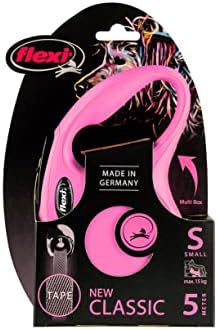 Automatic Leash Flexi New Classic Tape S 5M Pink - Image 6