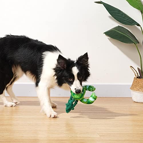 Sedioso Dog Toys, Dog Plush Toy for Large Breed, Cute Squeaky Dog Toys with Crinkle Paper, Dog Chew Toys for Puppy, Small, Middle, Big Dogs (Crab) - Image 4