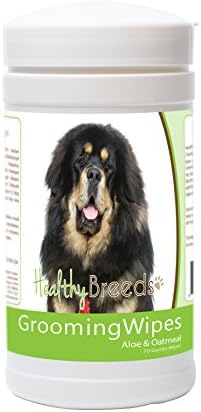 Healthy Breeds Tibetan Mastiff Grooming Wipes 70 Count by HealthyBreeds