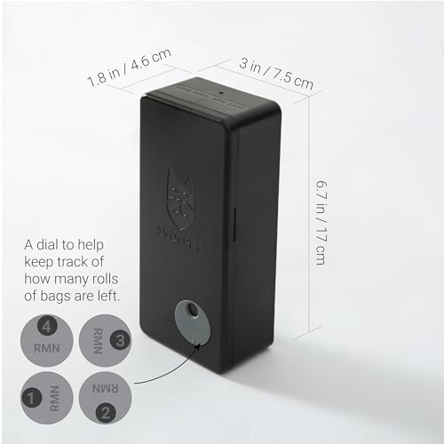 SVD.PET Dog Poop Bag Dispenser with 60 Bags (Black, Dispenser + Bags) - Image 5