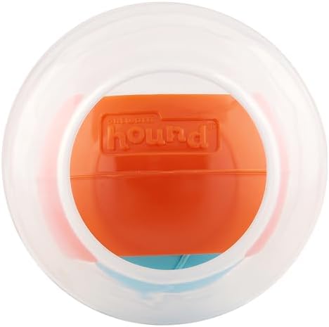 Outward Hound by Nina Ottosson Topsy Treat Ball Dog Puzzle, Level 1 Beginner, Orange by OutwardHound