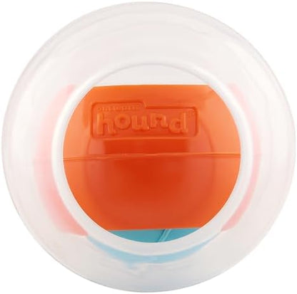 Outward Hound by Nina Ottosson Topsy Treat Ball Dog Puzzle, Level 1 Beginner, Orange by OutwardHound