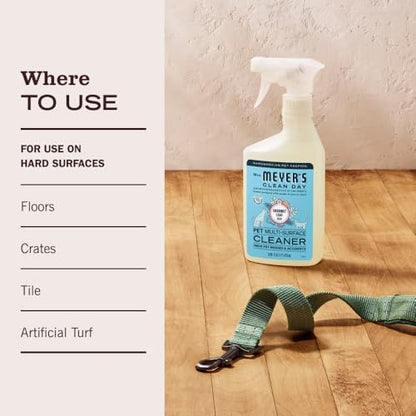 Mrs. MEYER'S CLEAN DAY Pet Multi-Surface Cleaner, Coconut Leaf Scent, 16oz - Image 6