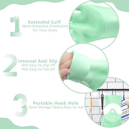 Pet Grooming Gloves—Dog Washing Gloves with High-Density Teeth - Image 6