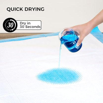 50 Pack 30"x36" Extra Large Dog Pee Pads - Super Absorbent & Leak-Proof Disposable Puppy Training Pads | X-Large Quick-Dry 5-Layer Protection Piddle Pads for Indoor & Outdoor Use - Image 5