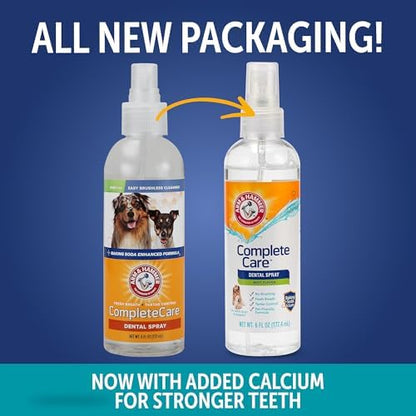 Arm & Hammer Complete Care Dog Dental Spray, Mint, 6 Fl Oz, 2-Pack - Image 2