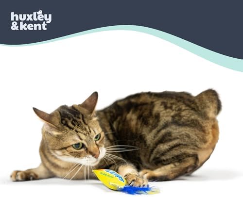 Huxley & Kent Plush Crinkle Catnip Cat Toy, Flufferfinger - Image 3