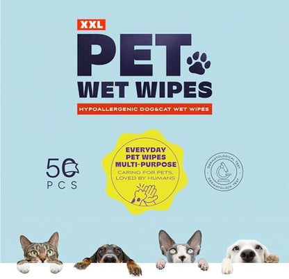 Papilion Pet Wipes for Dogs & Cats, Gentle Grooming & Cleaning Wipes, Safe for Paws, Coat & Face for Daily Use, Paraben-Free, Extra Large All-Purpose Wipes, Flip-Top Pack, 300 Count - Image 5