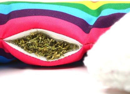 Meowijuana Rainbow Kicker Cat Toy | Refillable Catnip Kicker - Image 6