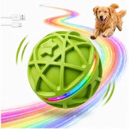 Interactive Dog Ball, Motion-Activated Rolling & Bouncing for Dogs by PANRIO