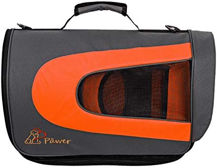Pawer 18” x 11”x 11” Soft-Sided Foldable Airline Approved Pet Carrier for Cat, Puppy and Small Dog, Washable 600D Oxford Fabric, with Handle and Strap for Carry, Multiple Colors Available - Image 3