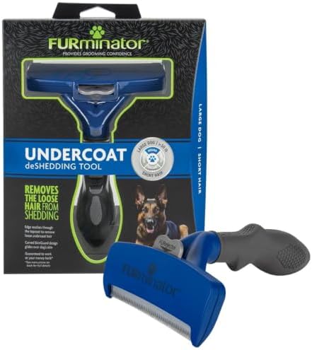 FURminator Large Dog Undercoat deShedding Tool for Short Hair by FURminator
