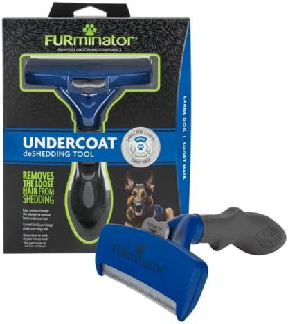FURminator Large Dog Undercoat deShedding Tool for Short Hair by FURminator