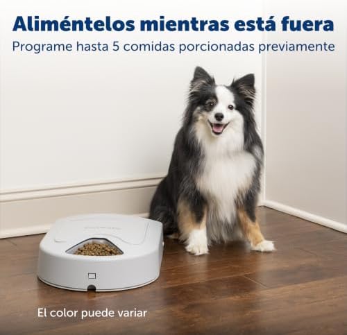 PetSafe Automatic Dog Feeder, 5 Meals, 40 oz Capacity, Plastic, for Dry Food, Multiple Pets - Image 2